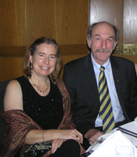 Elise Skalwold and Prof. Henry Hänni.