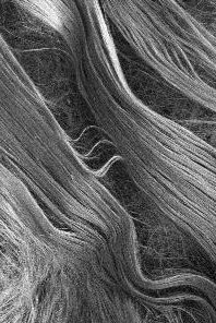 Nano-fibers in Rose Quartz.